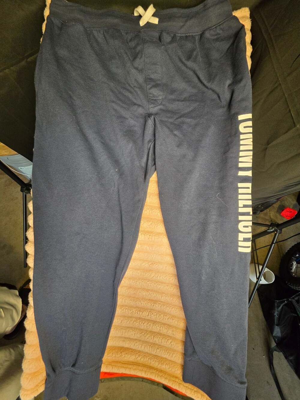 Tommy Hilfiger Men's Logo Fleece Drawstring Jogger Sweatpants